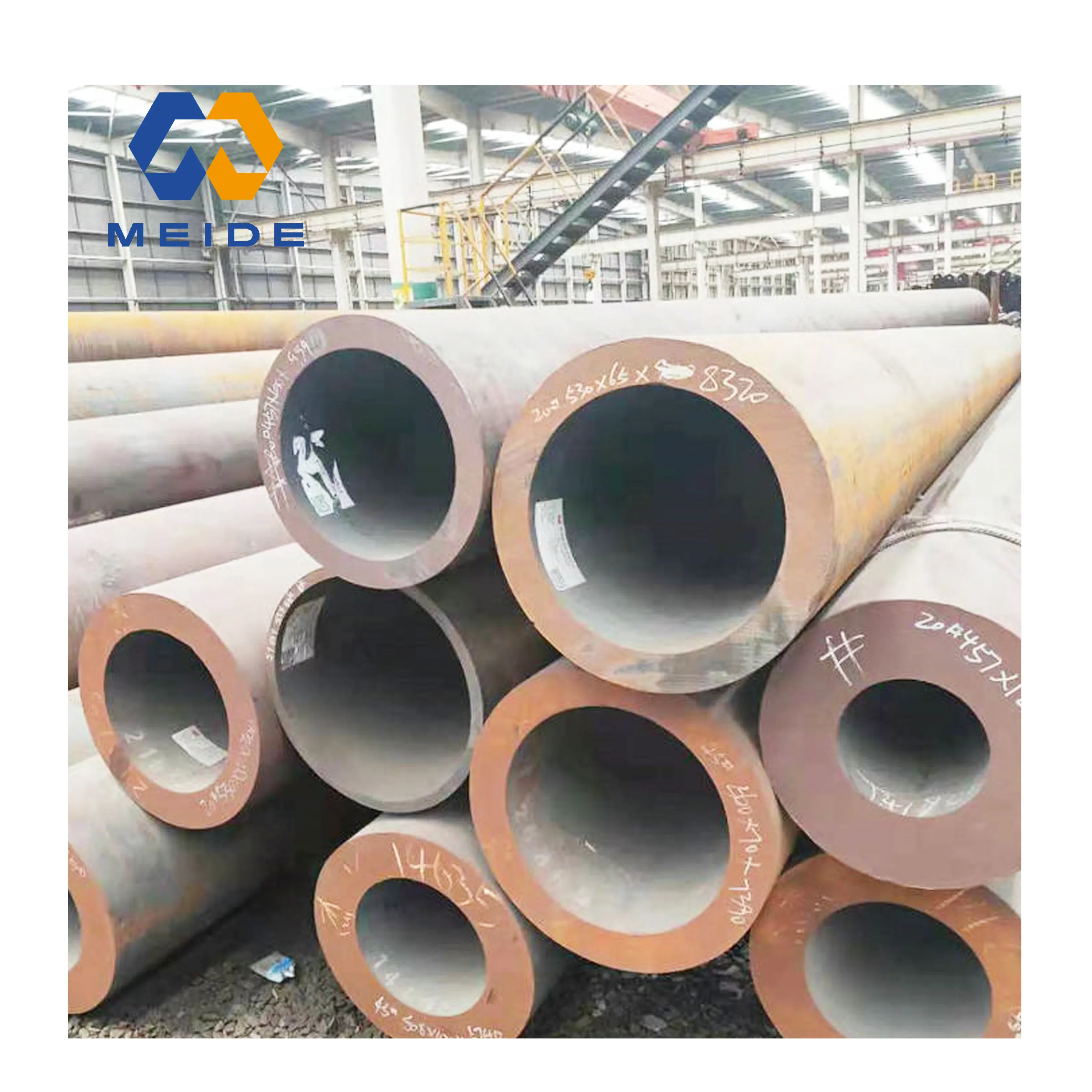 Tubo de acero de gran diámetro ASTM 5115 5120 5130 5135 5140 5145 5150 tubo de acero de aleación tubo de acero sin costura de pared delgada