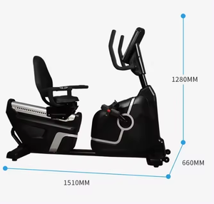 Multi-funzione cyclette Cardio Fitness palestra attrezzature Recumbent cyclette cyclette Indoor Ergometer Recumbent Bike - Product Image 2