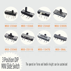 2023 wintai-tech SS23D03 2p3t anahtarı 2 kutup 3 pozisyon slayt anahtarı üç pozisyon slayt anahtarı - Product Image 5