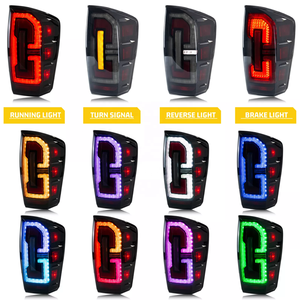 Lámpara trasera de luz LED completa para Toyota Tacoma 2016 2021 App Control RGB Conjunto de lámpara trasera secuencial - Product Image 2