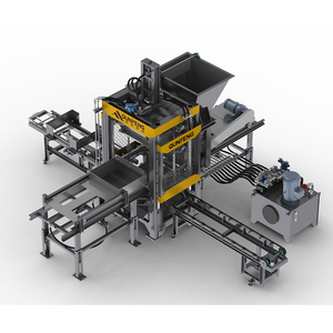Máquina avanzada de fabricación de bloques de enclavamiento, máquina eficiente de bloques pequeños, máquina de fabricación de bloques de cemento y hormigón - Product Image 1