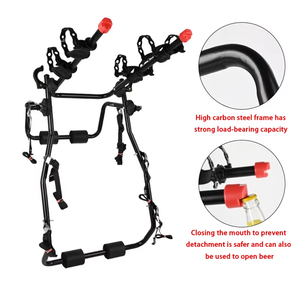 Mạnh Mẽ 3-Xe Đạp Thân Cây Núi Xe Đạp Tàu Sân Bay Giá Cho Tự Động SUV & Xe Hatchback Phía Sau Roof Giá Chủ Xe Công Cụ - Product Image 5