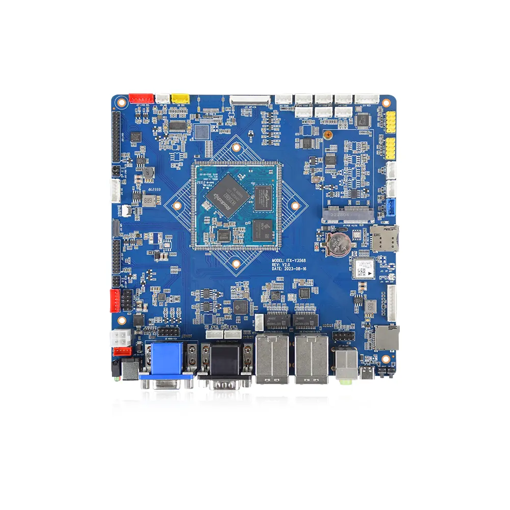 Rockchip RK3568 Dual 2,5G + Gigabit Ethernet 2/4GB RAM Soporte U-Boot Linux Ubuntu Soporte 4G LTE Mini PCIE POE Powered