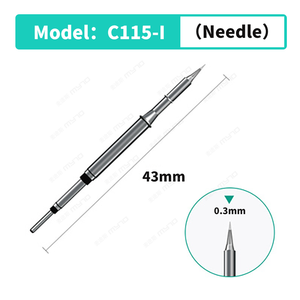 Orijinal C115 Nano havya İpucu ben JBC Nano ücretsiz lehimleme için K kaynak kafası kaynak ekipmanları T26 T26D havya - Product Image 3