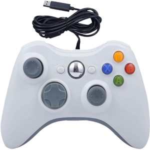 Xbox 360 Windows用USB有線ゲームパッド10/8.8/7ゲームハンドルダブルショックゲームコントローラービデオゲームコンソールジョイスティック - Product Image 2