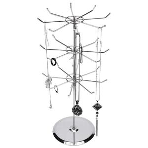 3 Tier Spinner <strong>Display</strong> Rack <strong>Counter</strong> Top Adjustable Rotating Jewelry <strong>Display</strong> Stand for Retail Store - Product Image 5