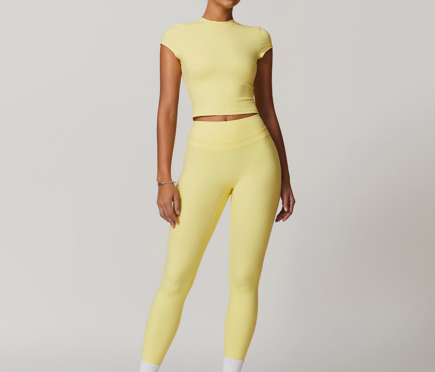 chemises pantalons jaune