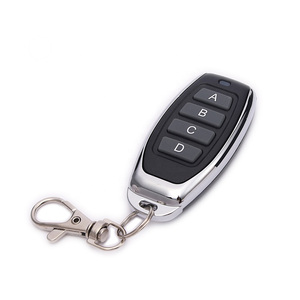 Telecomando universale in metallo 4 tasti Wireless RF 868 433 315MHz Garage telecomando EV1527 codice di apprendimento - Product Image 5