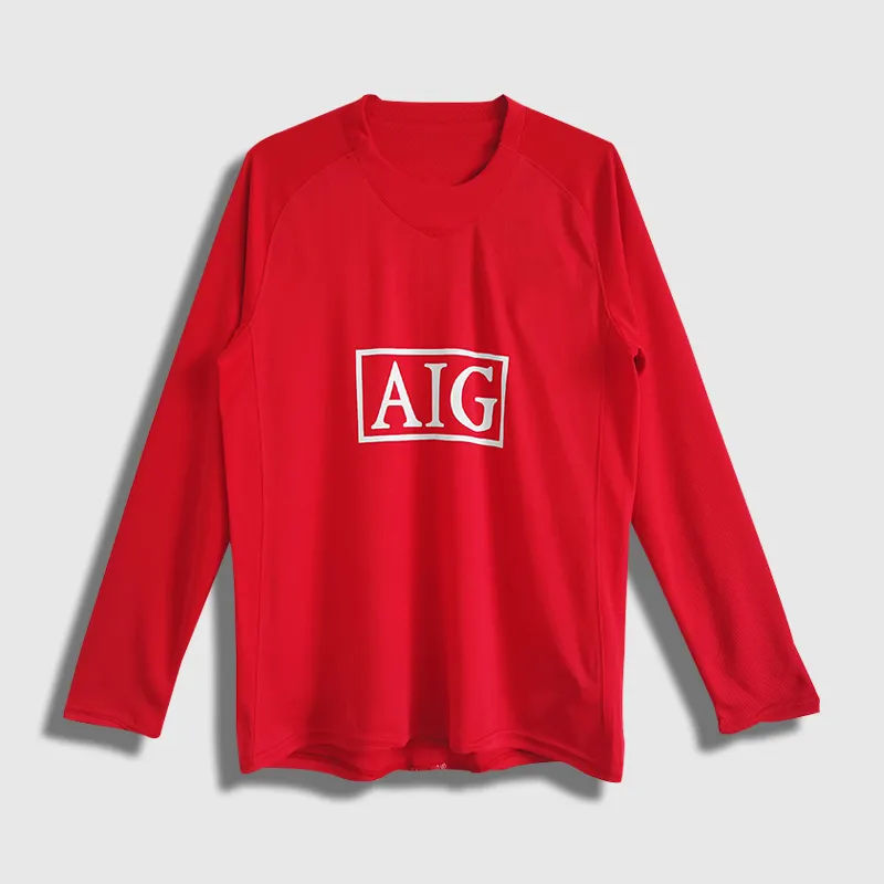 Chemise rétro vente en gros maillot de football rétro maillot de football maillot de football original commande d'expédition directe avec nom numéro patch