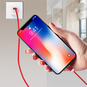 X314 1m2m3m Led manyetik 3 In1 şarj aleti kablosu yüksek kalite Android Usb 2.0 hızlı şarj naylon mikro Usb kablo telefon X şarj için - Product Image 4