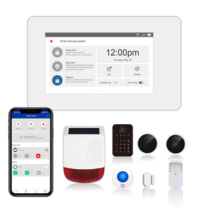 2023 Wireless 4.3 Inch LCD Touch Screen Wifi Home <strong>Alarm</strong> <strong>IOS</strong> <strong>Android</strong> APP <strong>Control</strong> GSM SMS Burglar <strong>Alarm</strong> System with CMS - Product Image 1