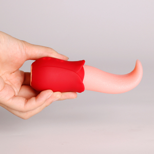 Soft Realistic <strong>Toung</strong> Vibrator Adult Oral Sex Toy Vibrating Tongue Shaped Dildo Vibrator Sex Toys for Woman