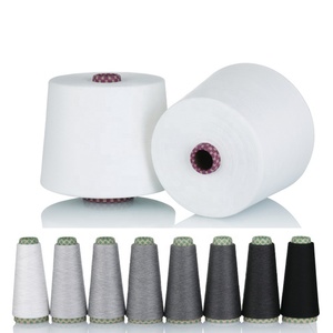 Großhandel High Tenacity Raw White TC 80% Polyester 20% Baumwolle Mischgarn Hochwertige Stoffe Garn zum Stricken von Unterwäsche - Product Image 6