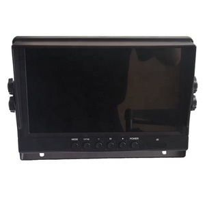 Piccolo Display DVR per auto Monitor TFT LCD da 9 pollici 2 ingresso Video per AHD720P vista frontale e retromarcia Backup vista posteriore 8 telecamere a LED - Product Image 3