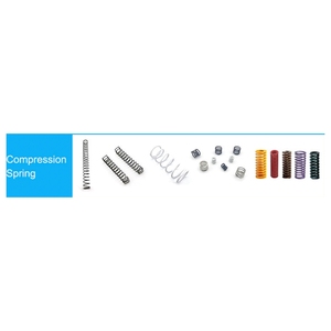 Resorte de compresión en espiral industrial de fábrica profesional, amortiguador y resistente a las vibraciones - Product Image 1