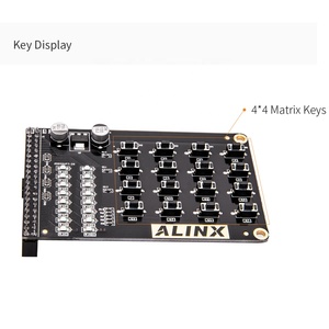 ALINX AN0404 4*4 Matrix LED Expansion Modules Electronic <strong>Keyboard</strong> for FPGA Board - Product Image 3