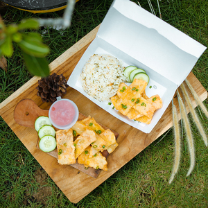 Tùy chỉnh cá nhân packaginboxaper hộp chrifood hiển thị boxbox trong bulkfood container Kraft Giấy Bánh hộp bánh bao bì - Product Image 2