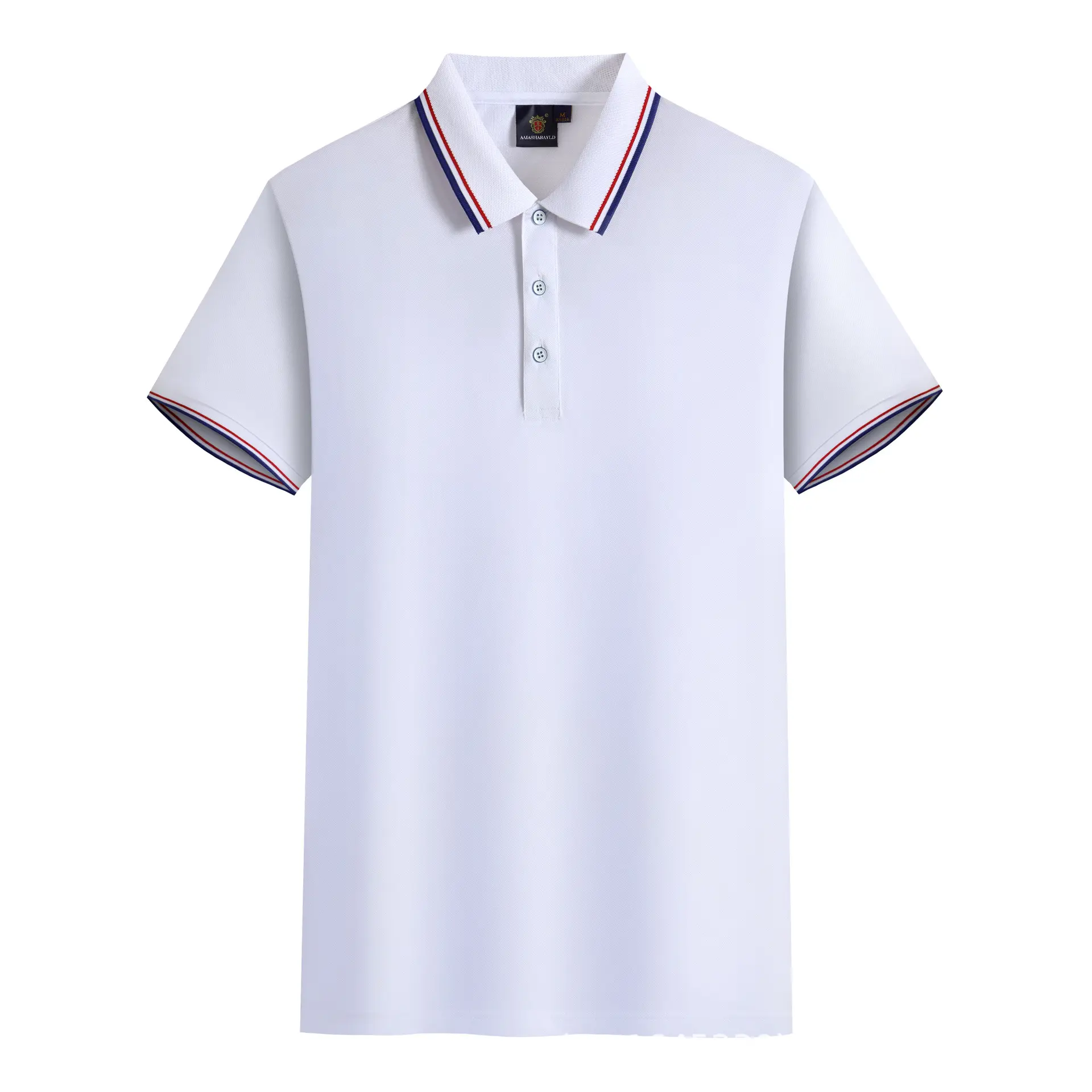 Polo a rayas de algodón para hombre, camisa americana, gran oferta, 2019