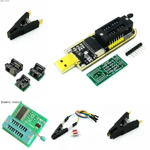 24 25 serie EEPROM Flash BIOS USB programmatore modulo + SOIC8 SOP8 Test Clip per EEPROM 93CXX / 25CXX / 24CX - Product Image 1