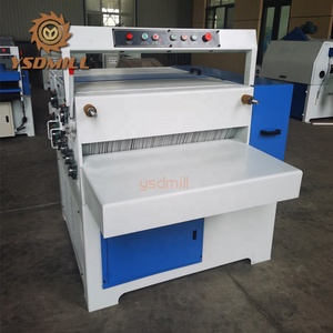 Günlük kereste fabrikası otomatik çok Rip testere yapmak için kereste tahta ahşap kesme tablalı testere makinesi - Product Image 1
