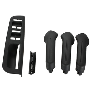 Passat Jetta Golf 1999-2004 için ön LH sol sürücü yan kapı pervazı çerçeve kapı kolu bir set <span class=keywords><strong>1J0867172A</strong></span> 1J4867180A