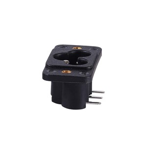 工場供給レセプタクル電気ソケット7A2.5A 125V250V電源コンセントソケット3ピンACソケット - Product Image 6
