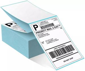 Cao Cấp 4 "X6" 500Pcs Trực Tiếp Nhãn Nhiệt Trực Tiếp Máy In Nhiệt Vận Chuyển Nhãn Giấy Tương Thích Với Trực Tiếp Máy In Nhiệt - Product Image 1