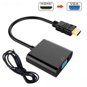 Nuevo adaptador HDI a VGA con Cable de conversión de extractor de audio de 3,5mm Adaptador USB C a USB para teléfono móvil OT - Product Image 4