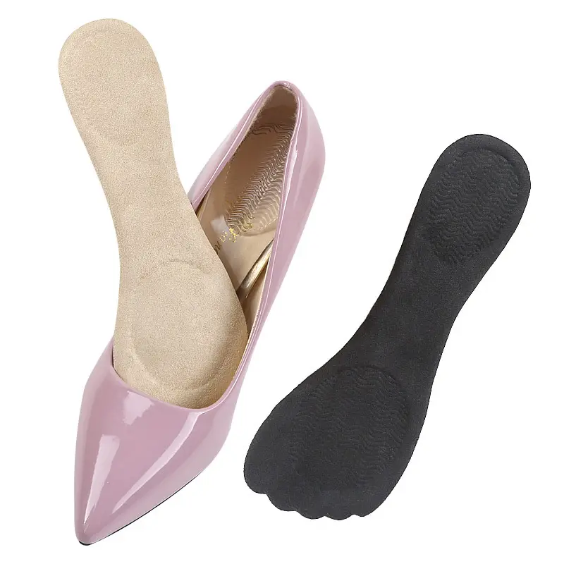 soft new for Lady High Heel 3/4 Gel fabric Insoles