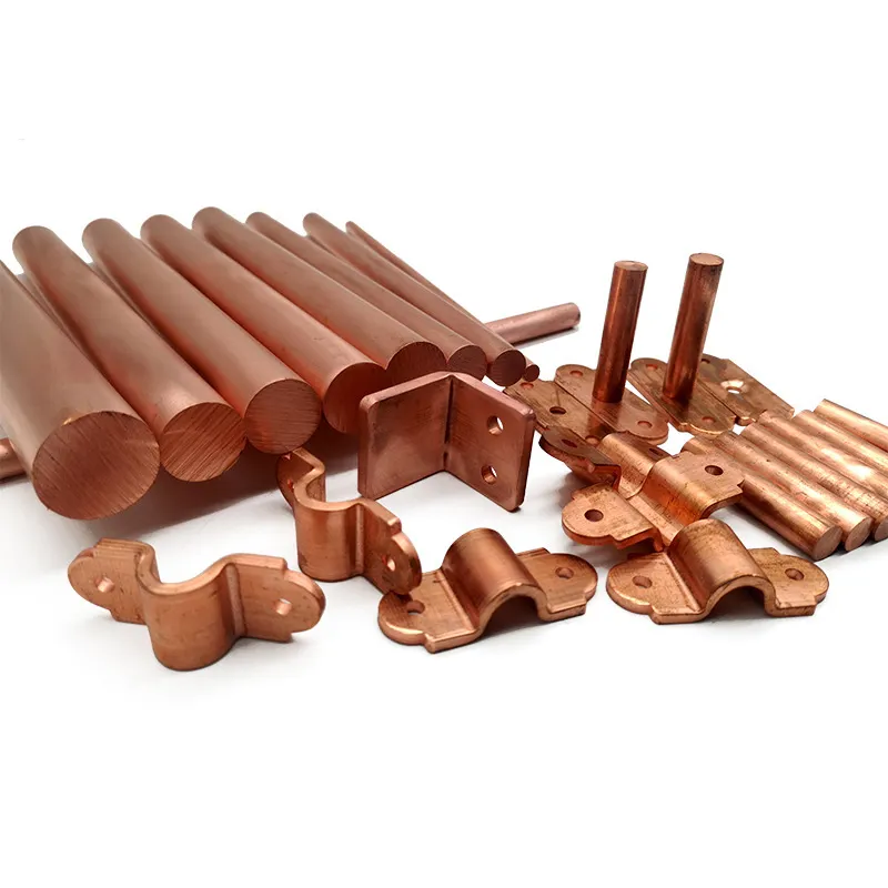 Barra de cobre de alta calidad, barra redonda de cobre, suministro de fábrica con precio barato, barra de cobre