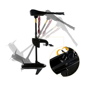 New 12v 24v Outboard Electric Motor Accessory for Trolling Boats Outboard <strong>Engine</strong> with <strong>Out</strong> <strong>Board</strong> Blade Accessory - Product Image 2