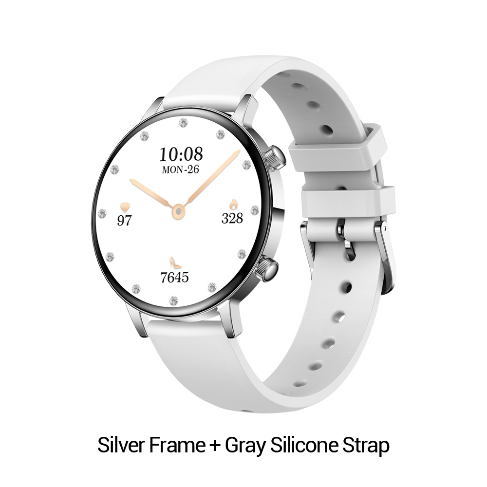Bracelet en silicone gris
