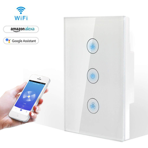 Tuya akıllı Wifi tavan vantilatörü regülatörü anahtarı/kablosuz uzaktan kumanda Fan anahtarı Alexa ile uyumlu/GoogleHome/IFTTT - Product Image 1