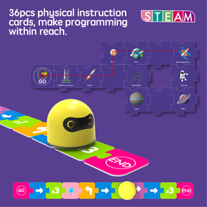 2024 OEM ODM Stem Kit de Robot Educativo Juguete de plástico de dibujos animados Juguetes de ciencia con pilas Aprendizaje Robot programado - Product Image 6