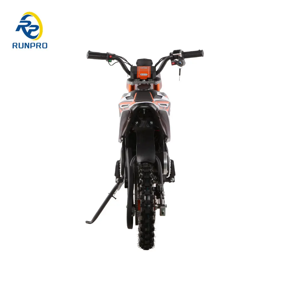 RUNPRO 2024 1000W 36V 전기 오토바이 미니 트레일 포켓 먼지 자전거 아이 스타일 전기 먼지 자전거 디스크 (F/R)