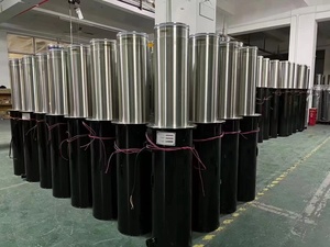 Tự động có thể thu vào thủy lực điện bollards thép không gỉ đường Đống chống va chạm an toàn rào cản giao thông - Product Image 3