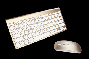2.4G Wireless LED Backlit <strong>Keyboard</strong> Mouse Combo Set Portable Mini for Notebook Laptop Mac Desktop PC Computer Smart TV &amp; PS4 - Product Image 6