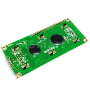 1 STÜCK LCD1602 1602 Modul Blauer grüner Bildschirm 16x2 Zeichen LCD-Anzeige modul Blaues Schwarzlicht - Product Image 5