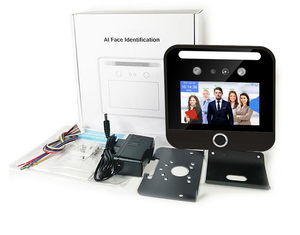 Touch Screen dinamico da 5 pollici controllo accessi facciale impronta digitale rilevazione presenze IR riconoscimento facciale 125Khz tastiera RFID tcp/ip - Product Image 2