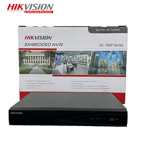 Hikvision 4K 8MP 4 canales 1U Grabadora de video en la pantalla de 1 TB HDD 4 PoE 1 Interfaz SATA Resolución de 1080p Cámara IP CCTV - Product Image 3