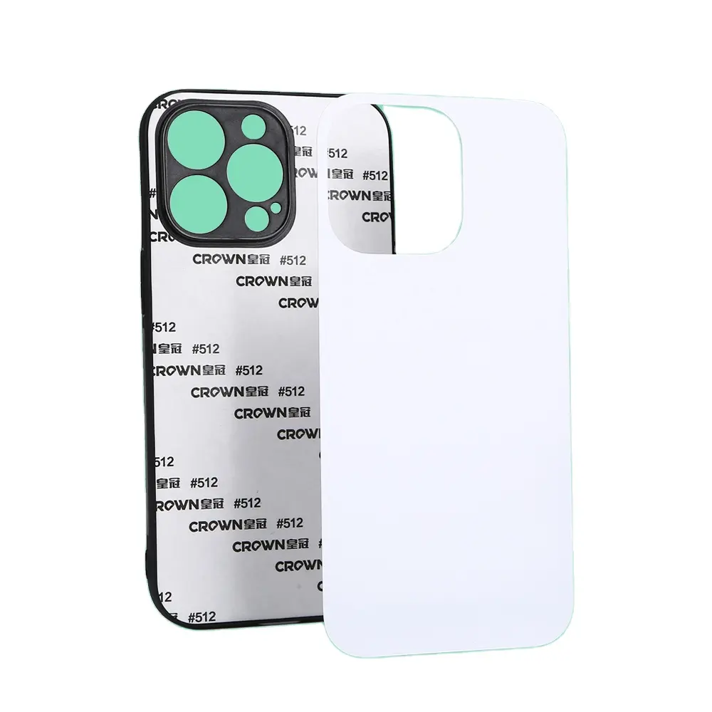 2023 nuovo Design 2d sublimazione Blanks cover per cellulare custodie per telefono a sublimazione per PC in gomma nera TPU per telefono 13 14 12 custodie