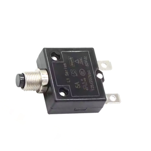 50VDC кнопочный выключатель 16A 20A 25A 30A ручной тип сброса миниатюрный выключатель переменного тока DC тепловой перегрузки протектор - Product Image 1