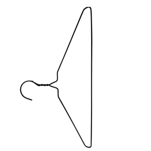 Nhà máy móc kim loại tùy chỉnh các kích cỡ khác nhau để treo và sấy quần áo - Product Image 1