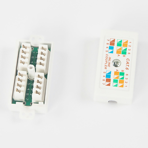 MT-5605 Category 6 RJ45 Unshielded <strong>Network</strong> Surface Box <strong>Network</strong> Straight Through <strong>Connection</strong> Box - Product Image 1