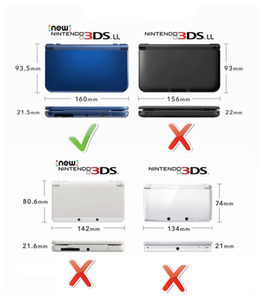 Nintendosスイッチ用新デザインマットプロテクターカバープレート保護ケース2023新品3DS LL新品3DS XLゲームアクセサリー - Product Image 6