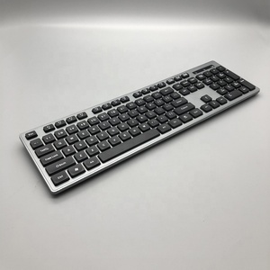 Listo para enviar, teclado inalámbrico de 104 teclas, cómodo teclado de ordenador PC de Chocolate 2,4G y BT, nuevo - Product Image 2