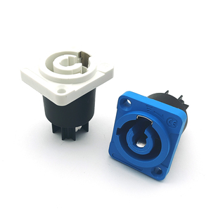 20A 250V 3 Pin Waterproof IP65 AC Powercon Female Power <strong>Input</strong> and <strong>Output</strong> Stage Light <strong>Connector</strong> - Product Image 4