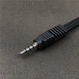 1.2m 3.5毫米公辅助适配器，带聚氯乙烯护套音频立体声插孔至3 RCA电缆，用于扬声器麦克风监视器投影仪计算机 - Product Image 5