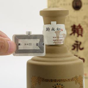 Adesivo Fragile Anti-manomissione RFID personalizzato-etichetta impermeabile e resistente per la sicurezza della spedizione - Product Image 3