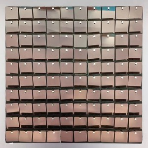 Tùy Chỉnh Màu Sắc Nhôm Composite Nail Tấm Tái Sử Dụng Kim Loại <span class=keywords><strong>Sequin</strong></span> Rèm Cửa Backdrop Cho Đảng - Product Image 3